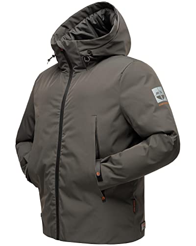 STONE HARBOUR Herren Winterjacke Outdoorjacke Funktionsjacke wasserdicht Moagaa Anthracite Gr. XXL von STONE HARBOUR