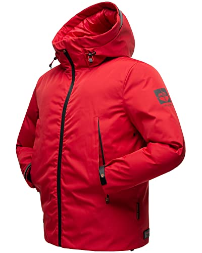 STONE HARBOUR Herren Winterjacke Outdoorjacke Funktionsjacke wasserdicht Moagaa Chili Red Gr. 3XL von STONE HARBOUR