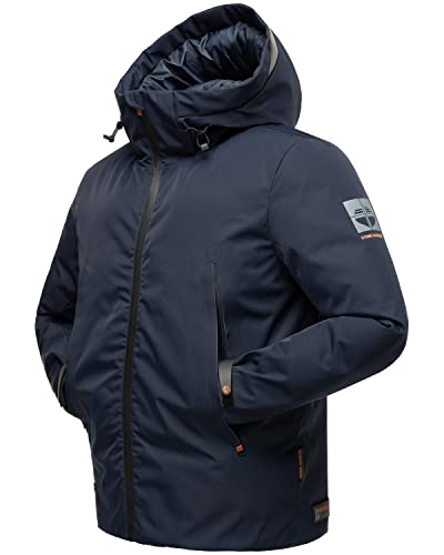 STONE HARBOUR Herren Winterjacke Outdoorjacke Funktionsjacke wasserdicht Moagaa Navy Gr. XXL von STONE HARBOUR