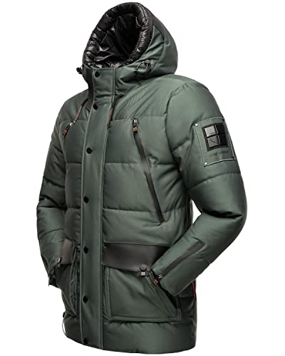 STONE HARBOUR Winterjacke Wintermantel Winterparka Parka Jacke Mantel warm gefüttert Mitjaa Stone Green Gr. XL von STONE HARBOUR