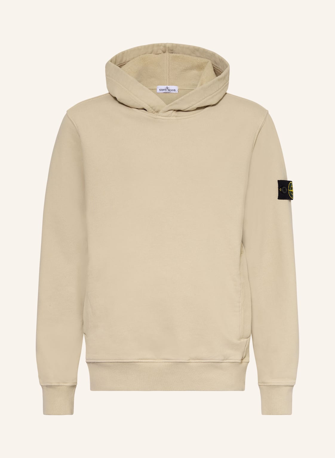 Stone Island Junior Hoodie beige von STONE ISLAND JUNIOR