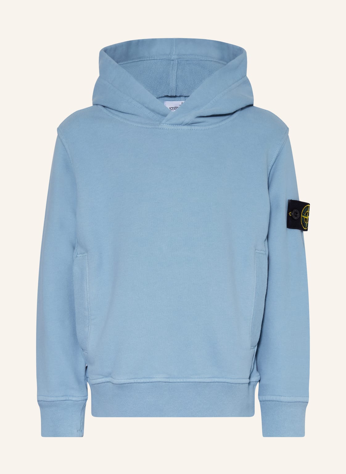 Stone Island Junior Hoodie blau von STONE ISLAND JUNIOR