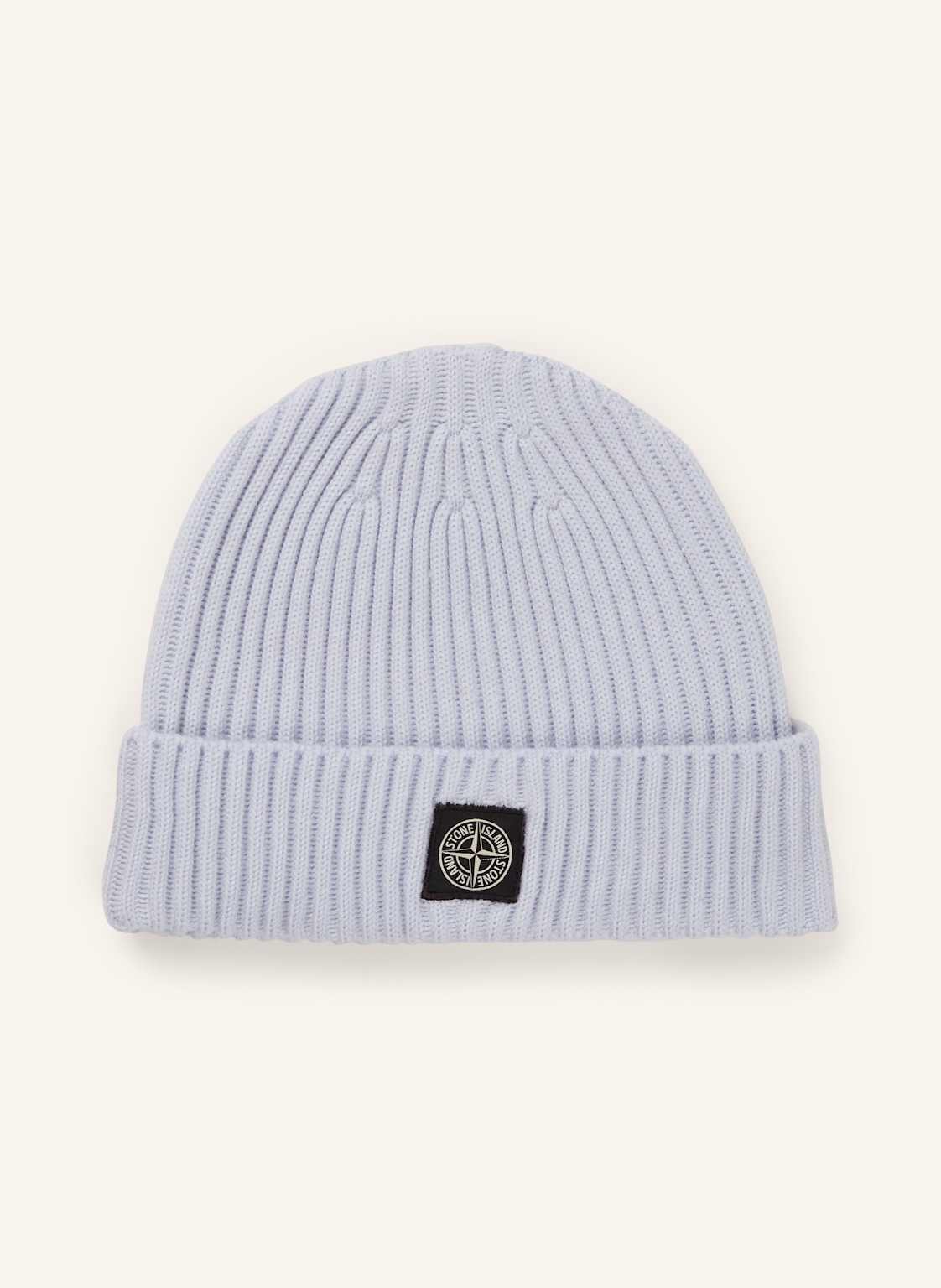 Stone Island Junior Mütze blau von STONE ISLAND JUNIOR