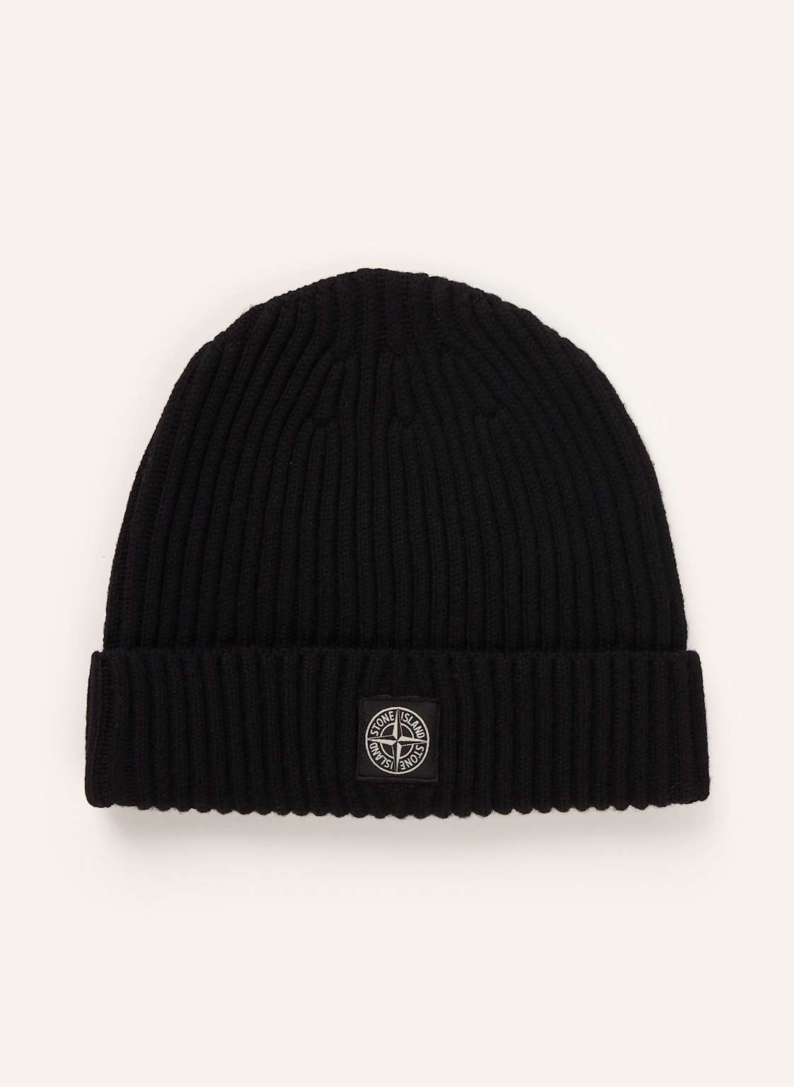 Stone Island Junior Mütze schwarz von STONE ISLAND JUNIOR