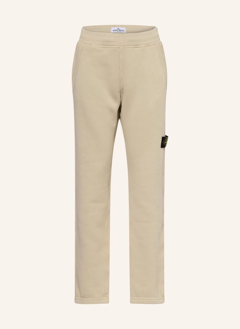 Stone Island Junior Sweatpants beige von STONE ISLAND JUNIOR