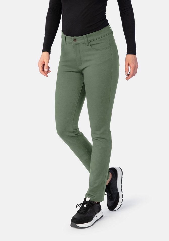 STOOKER WOMEN 5-Pocket-Hose Milano Jersey Magic Shape Fit Casual Twill Coloured Magic Shape Effekt für Damen von STOOKER WOMEN