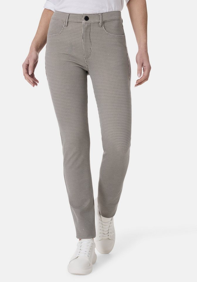 STOOKER WOMEN 5-Pocket-Hose Milano Jersey Print Magic Shape Fit Casual Printed, Bedruckt Magic Shape Effekt für Damen von STOOKER WOMEN