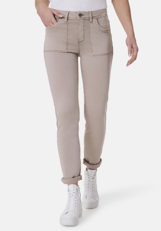 STOOKER WOMEN 5-Pocket-Jeans DAVOS Colour Jogg Edition Boyfrienjeans Casual Clean Wash Denim Jeans für Damen von STOOKER WOMEN