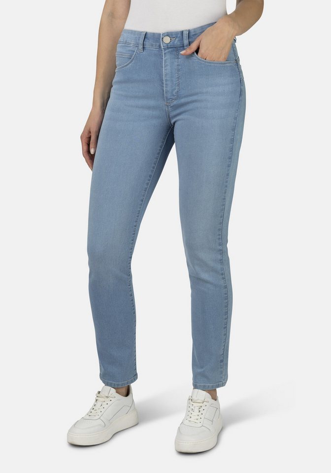 STOOKER WOMEN 5-Pocket-Jeans Magic Shape Fit Milano Denim Casual Clean Wash Denim Jeans Magic Shape Effekt für Damen von STOOKER WOMEN