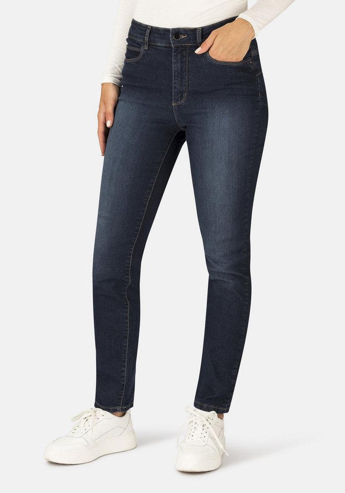 STOOKER WOMEN 5-Pocket-Jeans Milano Denim Basic Magic Shape Fit Casual Clean Wash Denim Jeans Magic Shape Effekt für Damen von STOOKER WOMEN