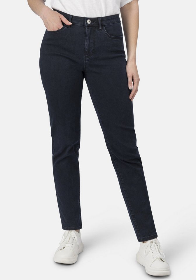 STOOKER WOMEN 5-Pocket-Jeans Nizza Denim Basic Tapered Fit Tapered Fit Casual Clean Wash Denim Jeans für Damen von STOOKER WOMEN