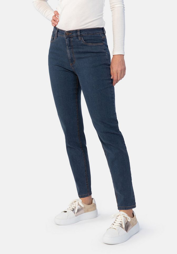 STOOKER WOMEN 5-Pocket-Jeans Nizza Denim Tapered Fit Tapered Fit Casual Clean Wash Denim Jeans für Damen von STOOKER WOMEN