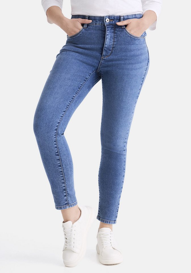 STOOKER WOMEN 5-Pocket-Jeans Rio Fexxi Move Denim Skinny Fit Skinny Fit Casual Clean Wash Denim Jeans Magic Shape Effekt für Damen von STOOKER WOMEN