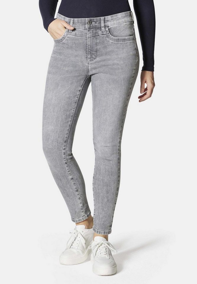 STOOKER WOMEN Skinny-fit-Jeans RIO STRETCH JEANS - FEXXI MOVE STRASS SKINNY FIT - Grey bleached von STOOKER WOMEN