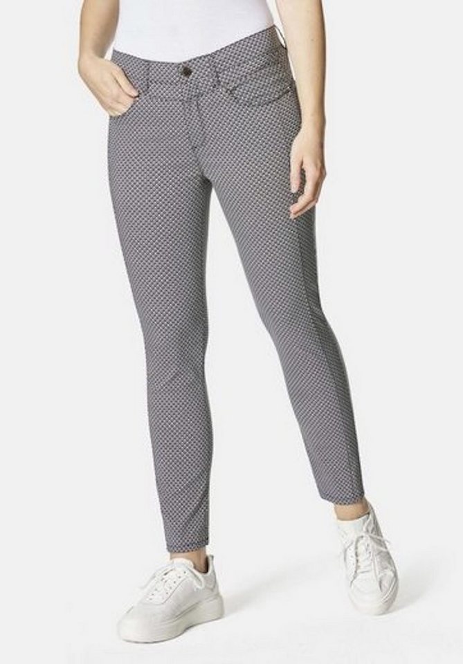 STOOKER WOMEN Slim-fit-Jeans Florenz Stretch Jeans - Easy Wear Slim Fit - Graphic black & white von STOOKER WOMEN