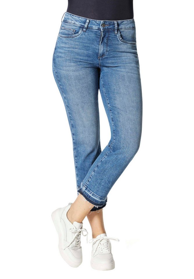 STOOKER WOMEN Straight-Jeans CALIFORNIA - STRAIGHT FIT CROPPED- Dark denim vintage von STOOKER WOMEN