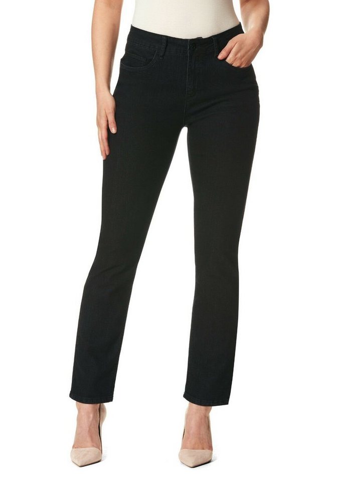 STOOKER WOMEN Straight-Jeans Zermatt Stretch Jeans- Straight Fit - Blue Black von STOOKER WOMEN