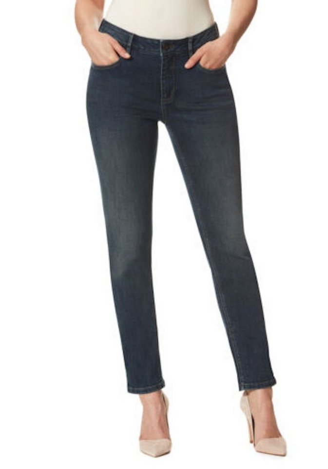 STOOKER WOMEN Straight-Jeans Zermatt Stretch - Straight Fit - Mid Blue Denim von STOOKER WOMEN