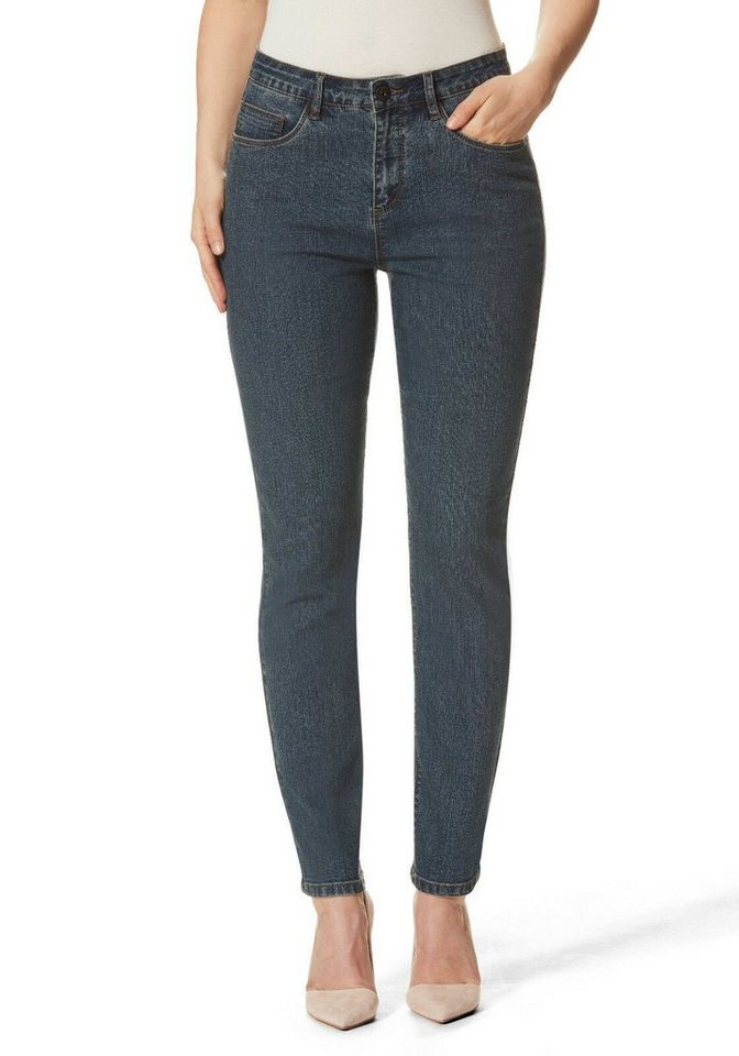 STOOKER WOMEN Tapered-fit-Jeans Nizza Stretch Jeans BLUE STONE-Tapered Fit von STOOKER WOMEN