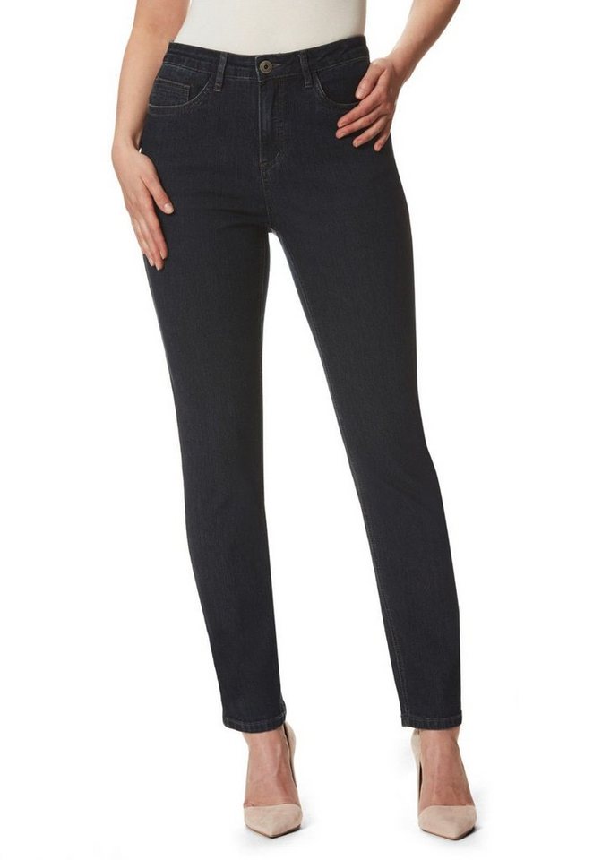 STOOKER WOMEN Tapered-fit-Jeans Nizza Stretch Jeans -DARK BLUE DENIM- Tapered Fit von STOOKER WOMEN