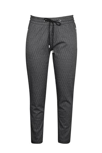Berlin Print Damen Jogg Pants Tapered Fit Stretch clean wash konisch lang von STOOKER