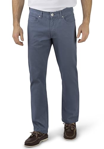 Frisco Print Herren 5-Pocket-Jeans Straight Fit Twill/Coloured clean wash gerade lang von STOOKER