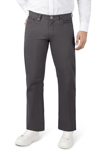 Frisco Print Herren 5-Pocket-Jeans Straight Fit Twill/Coloured clean wash gerade lang von STOOKER