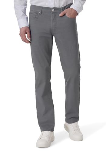 Frisco Print Herren 5-Pocket-Jeans Straight Fit Twill/Coloured clean wash gerade lang von STOOKER