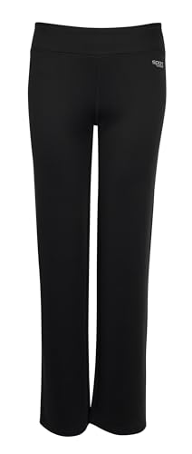 HIGH TECH - Poly-Jersey Stretch Damen Jazzpants Regular Fit Funktionsmaterial gerades Bein lang von STOOKER