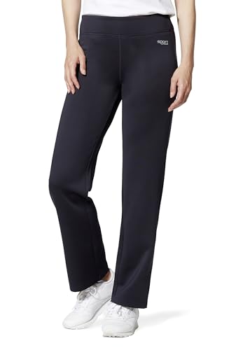 HIGH TECH - Poly-Jersey Stretch Damen Jazzpants Regular Fit Funktionsmaterial gerades Bein lang von STOOKER