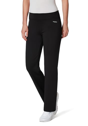 HIGH TECH - Poly-Jersey Stretch Damen Jazzpants Regular Fit Funktionsmaterial gerades Bein lang von STOOKER