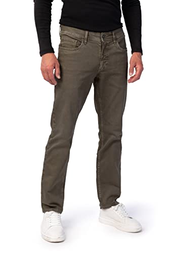 Men Frisco Colour Herren 5-Pocket-Hose Straight Fit Twill/Coloured clean wash gerade lang von STOOKER