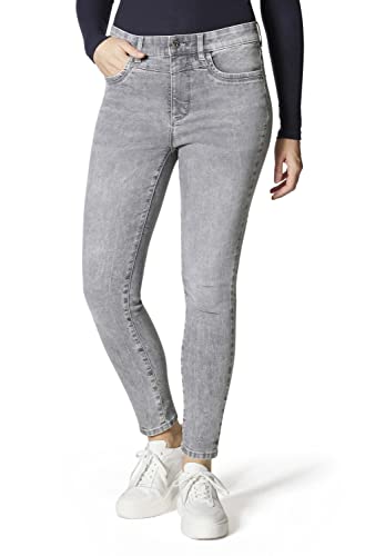 Rio FEXXI Move Strass Damen 5-Pocket-Jeans Skinny Fit Denim/Jeans clean wash konisch lang von STOOKER