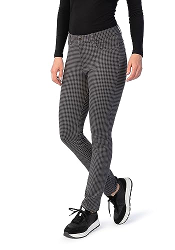 STOOKER Damen 5-Pocket-Hose Magic Shape Fit Printed, Bedruckt clean wash eng lang von STOOKER