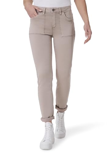 STOOKER Davos Colour Damen 5-Pocket-Jeans Boyfrienjeans Denim/Jeans clean wash konisch lang von STOOKER