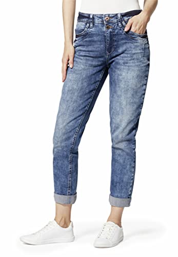 STOOKER Davos Denim Damen Boyfriend-Jeans Boyfriend Fit Denim clean wash konisch lang von STOOKER