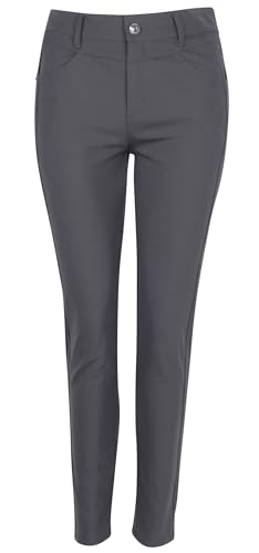 STOOKER Florenz Easy WEAR Damen 5-Pocket-Jeans Slim Fit Denim/Jeans clean wash konisch lang von STOOKER