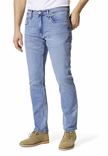 Glendale Denim Herren 5-Pocket-Jeans Slim Straight Fit Denim/Jeans clean wash gerade lang von STOOKER