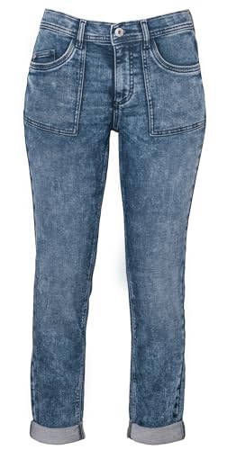 STOOKER Jogg Edition Damen 5-Pocket-Jeans Boyfriend Fit Denim/Jeans clean wash konisch lang von STOOKER