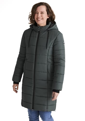 STOOKER MANTEL Damen Outdoormantel Slim Fit Microfaser lang von STOOKER