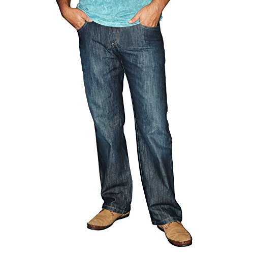 STOOKER Memphis/Mike/Montana Herren 5-Pocket Jeans Hose (1175)(33/32,Dark Tinted Used - 7542) von STOOKER