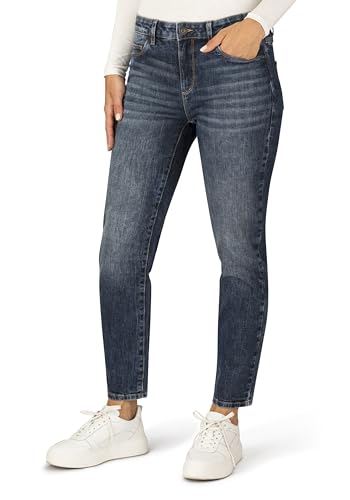 Zermatt Denim Indigo Damen 5-Pocket-Jeans Straight Fit Denim/Jeans clean wash eng lang von STOOKER