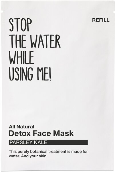 Stop The Water While Using Me! All Natural Parsley Kale Detox Face Mask Refill Sachet 50 ml Stop The Water While Using Me! All Natural Parsley Kale Detox Face Mask Refill Sachet 50 ml von STOP THE WATER WHILE USING ME!