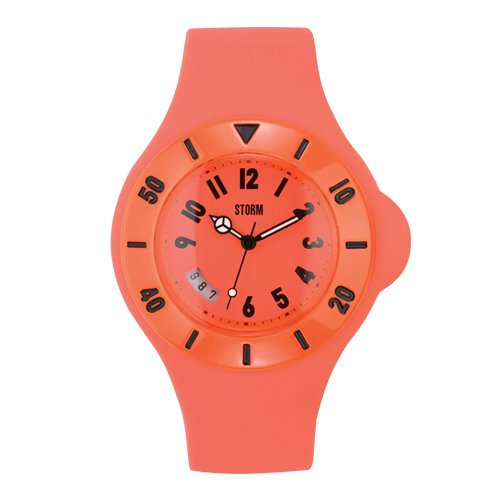 STORM Unisex-Armbanduhr Analog Edelstahl orange 47053/O von STORM