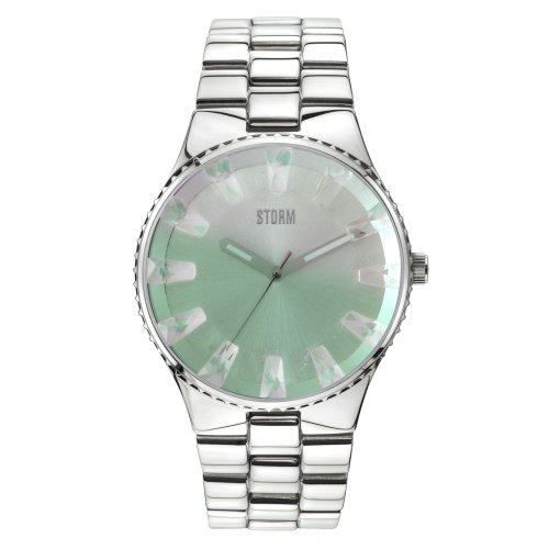 Storm Damen-Armbanduhr Analog edelstahl Silber 47149/IC von Storm