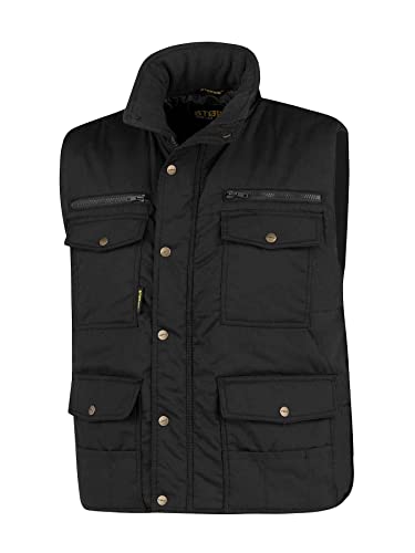 STØRVIK Multipocket Weste mit Stehkragen Unisex - Ärmellose Jacke, Windproof, Bodywarmer - Schwarz - Größe M STØRVIK Multipocket Weste mit Stehkragen Unisex - Ärmellose Jacke, Windproof, Bodywarmer - Schwarz - Größe M von STØRVIK
