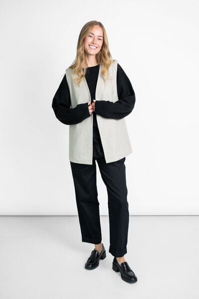 STORY OF MINE Lange Weste aus Bio-Baumwolle von STORY OF MINE