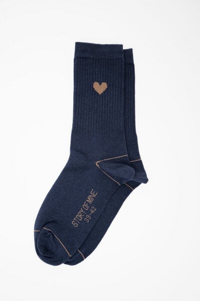 STORY OF MINE Socken mit Herz aus überwiegend Bio-Baumwolle von STORY OF MINE