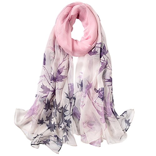 STORY OF SHANGHAI Seidenschal Damen Seidentuch Schal Seide Halstuch 100 Seiden von STORY OF SHANGHAI