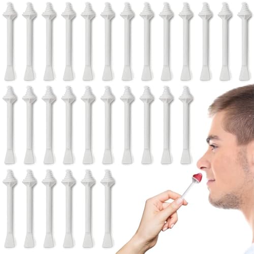 Nasenwachs Sticks, Nasenhaar Wachs Sticks Nasenwachs Stäbchen für die Nasenlochreinigung und Nasenhaarentfernung erhältlich für Frauen und Männer Weiß,60 Stück von STOUCLA